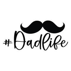 #Dadlife SVG Art & Illustration