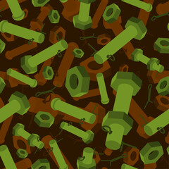 Pin with cotter pin Military pattern. Rigging connection Army background. Soldier Protective texture
