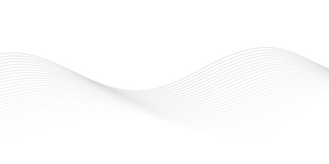 Abstract wavy lines Isolated background design. Wave modern stream transparent background.

