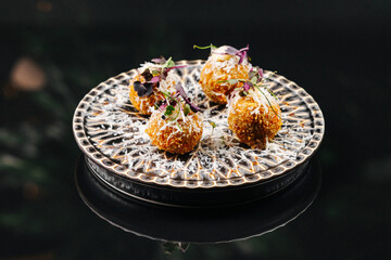 Top View of Tasty Food