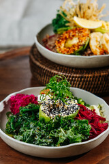 Top View of Tasty Food