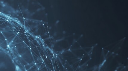 Abstract digital network connection background futuristic technology concept scientific structure illustration