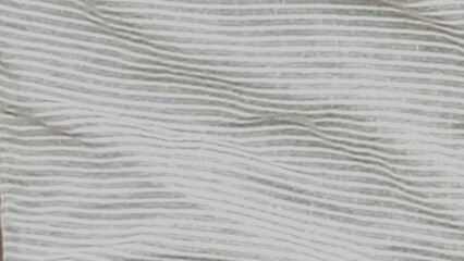 Gray and white striped fabric texture