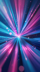 A breathtakingly detailed illustration of a futuristic gradient mobile wallpaper