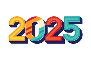 Vibrant 2025 Design Colorful Year Ahead, New Beginnings