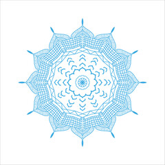 mandala round ornament