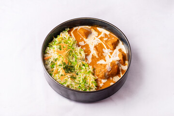 aliment, riz, repas, plat, diners, légume, assiette, poulet, traditionnel, culture indienne