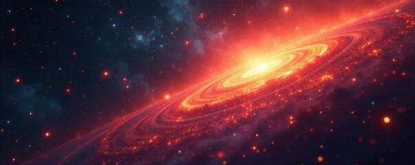 Fiery stellar death throes illuminate cosmic dust , helium, bright