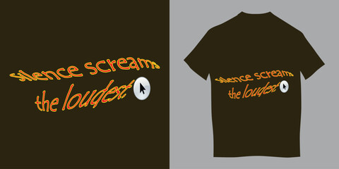 typrography t-shirt design