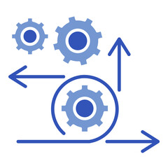 Flexibility Arrows  Icon Element For Design	