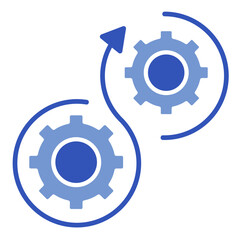 Continuity Loop  Icon Element For Design	