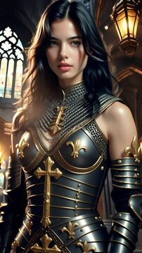 ai gerl dark  knight