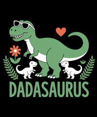 DadaSaurus Dinosaur Matching Family funny Fathers Day