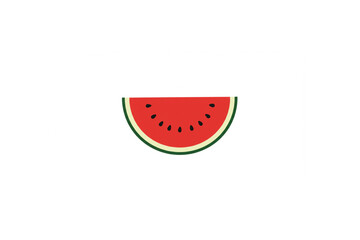 A juicy watermelon slice graphic perfect for summer branding designs, logos, and refreshing icons that add a sweet touch to your projects.