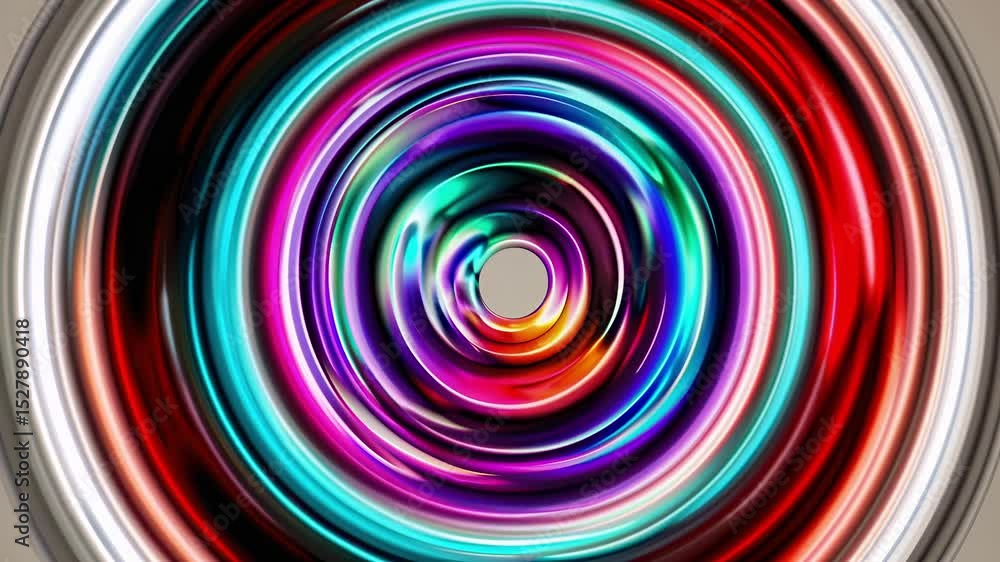 Poster abstract colorful swirl design in vibrant tones and smooth texture