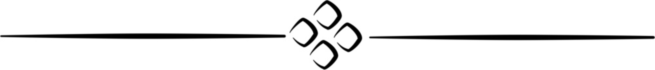 Vintage border divider