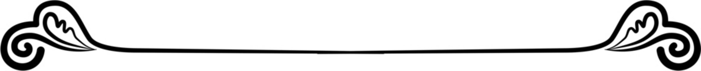 Vintage border divider