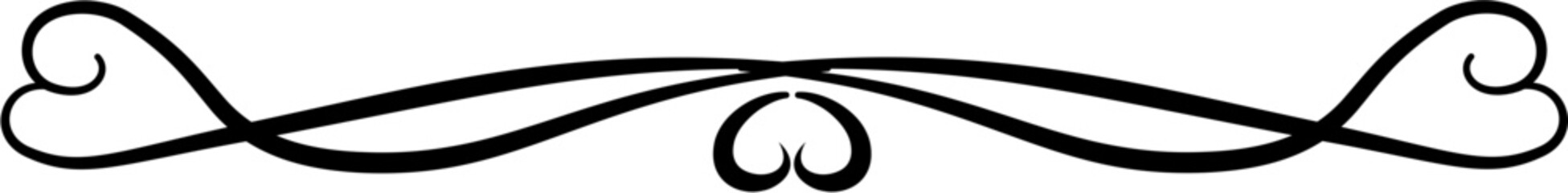 Vintage border divider