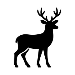 Obraz premium Deer icon representing wildlife and nature