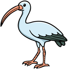 Obraz premium Friendly Wetland Bird