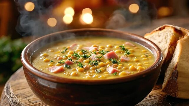 split pea soup comfort video