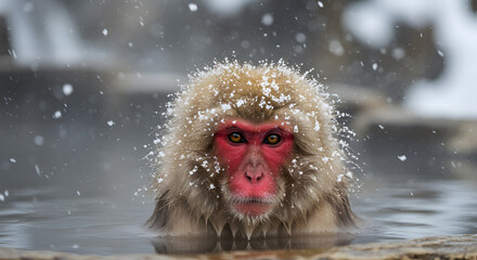 Obraz premium Vibrant Poison Dart Frogs on Bark