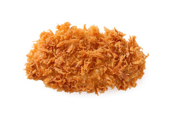 とんかつ　Tonkatsu on a white background