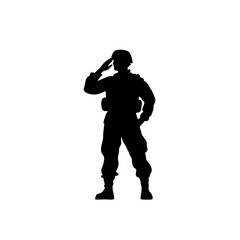 a black silhouette of a soldier talking on the phone black, man, phone, silhouette, soldier, stand, talk 