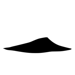 a black silhouette of a shoe on a white background black, icon, shoe, silhouette