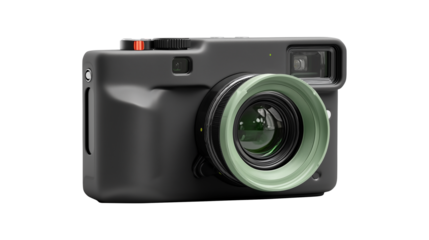 Classic film camera design with modern aesthetic for creative professionals