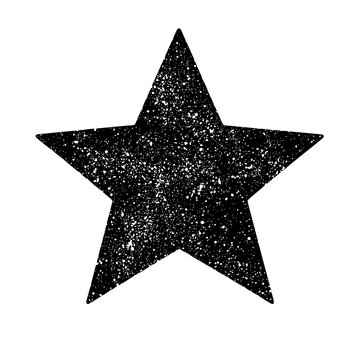 star grainy textured icon overlay watermark stamps icon, star, textured, watermark overlay stamp , Generative art.