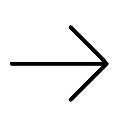 矢印シンプルベクターアイコン