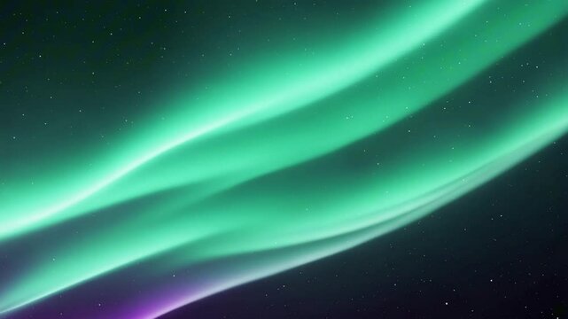Smooth Aurora Waves flow across a Cyberpunk Night Sky, blending Futuristic Glow with Retro Dreamscape Vibes in motion.