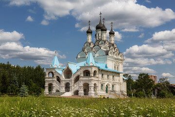 Church of the Annunciation of the Blessed Virgin Mary in Taininskoe. Mytishchi. Moscow region, Russia