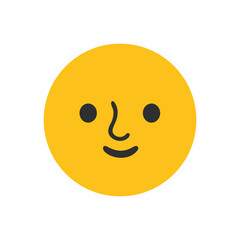 Full Moon Face Emoji