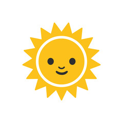 Sun With Face Emoji