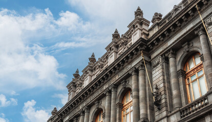 National Museum of Art MUNAL or Old Palace of the Secretariat of Communications and Public Works.