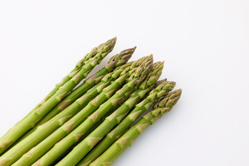 アスパラガス　Asparagus on a white background