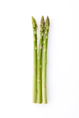 アスパラガス　Asparagus on a white background