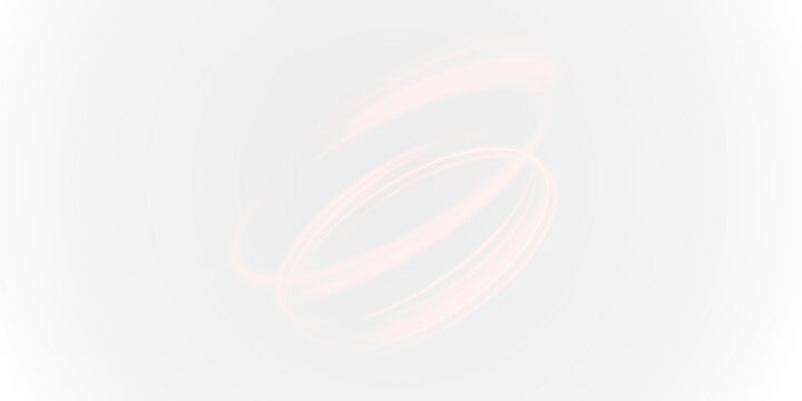 
red circular light lines motion and speed. Glowing light trails, energy vortex, futuristic podium, portal frame and dynamic abstract lighting on transparent background. Vector design