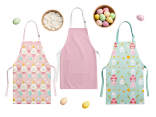 easter aprons png cooking apron png festive apron png holiday kitchen wear png bunny apron png themed apron png transparent background image