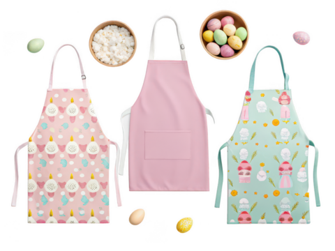 easter aprons png cooking apron png festive apron png holiday kitchen wear png bunny apron png themed apron png transparent background image