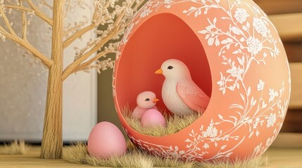 The Golden Shell of Spring — A Miniature Meadow of Life and Light