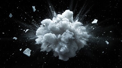 Shattered Silence in a Cloud of Power