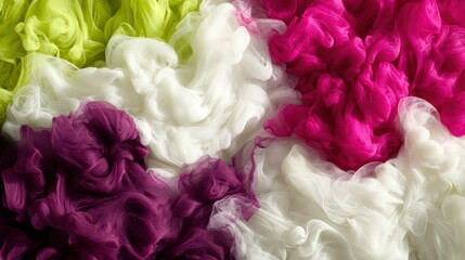 A flowing dance of color and texture, where silk-like waves whisper in harmony.