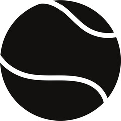 tennis ball icon 