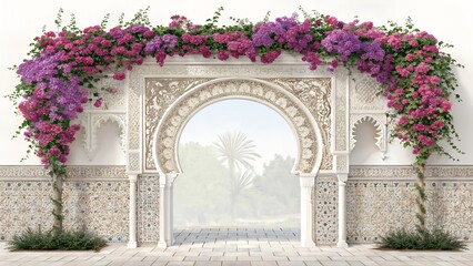 Mehndi Peacock Arch