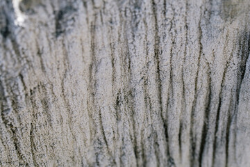 Salt mountain and formations, Praid, Romania. 
