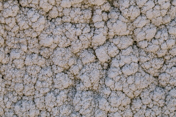 Salt mountain and formations, Praid, Romania. 
