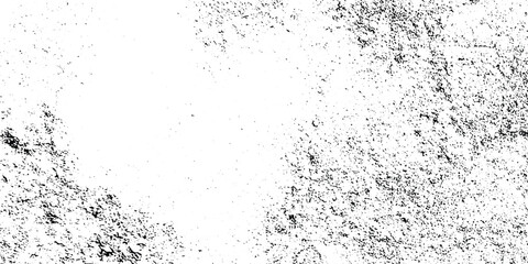 Abstract Texture of Dust, Old Damage, Dirty Grainy and Dusty Scratches on White Background, Overlay Vector Textures.